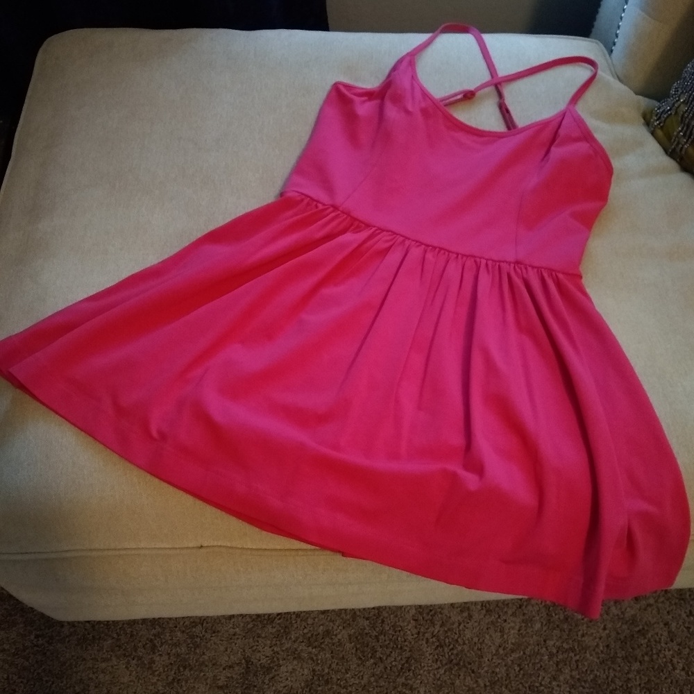 Offers Welcome! Hot Pink Skater Dress